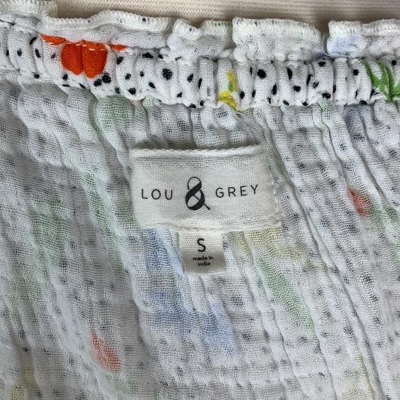 Lou & Grey Floral Crop Top, S - Picture 9 of 11